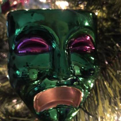 Mardi Gras Comedy Tragedy Masks Ornament (3)..