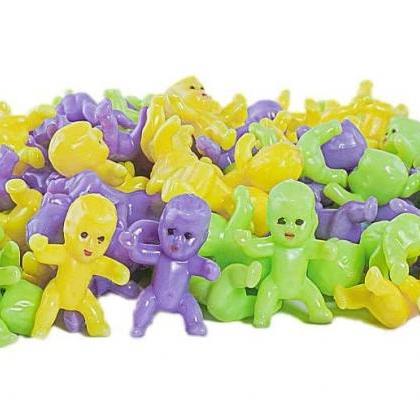 King Cake Babies In Purple Green And Gold Matte..