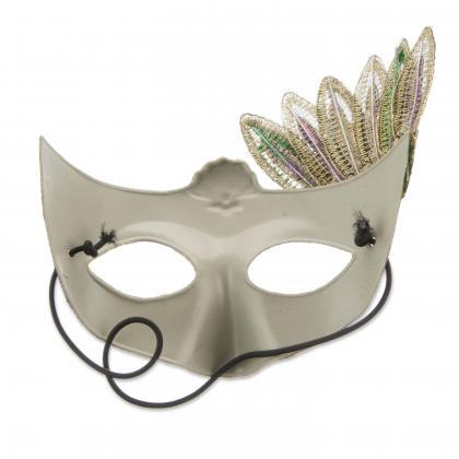 Mask Purple, Green, Gold Orleans Carnival Mardi..