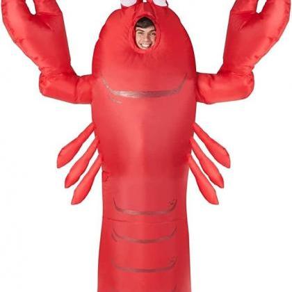 Mardi Gras Crawfish Inflatable Costume Parade Wear..