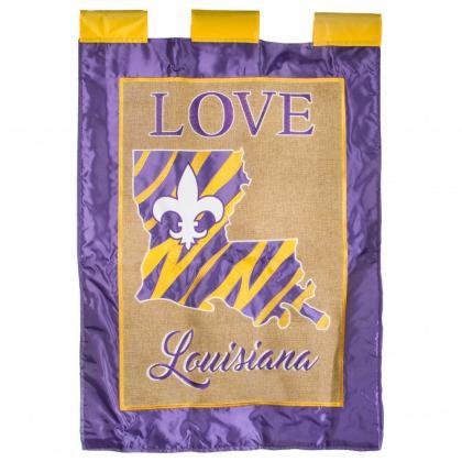 Lsu Louisiana State University Jumbo Flag Love..