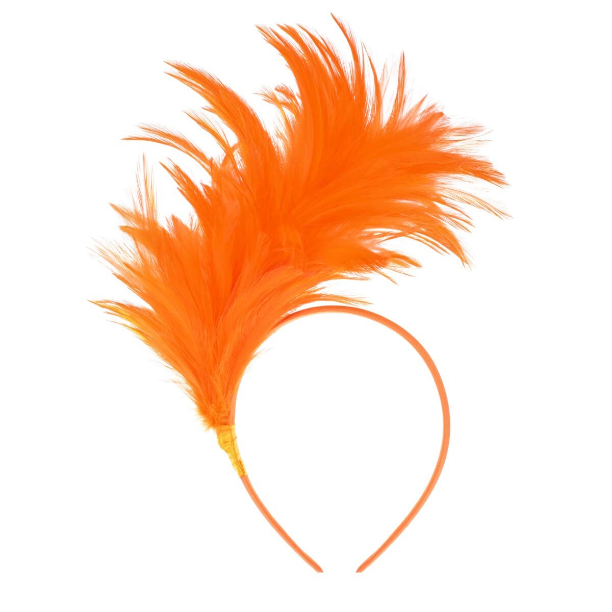 Mardi Gras Feather Headband Orleans Bourbon St. Costume Parade Wear Headpiece